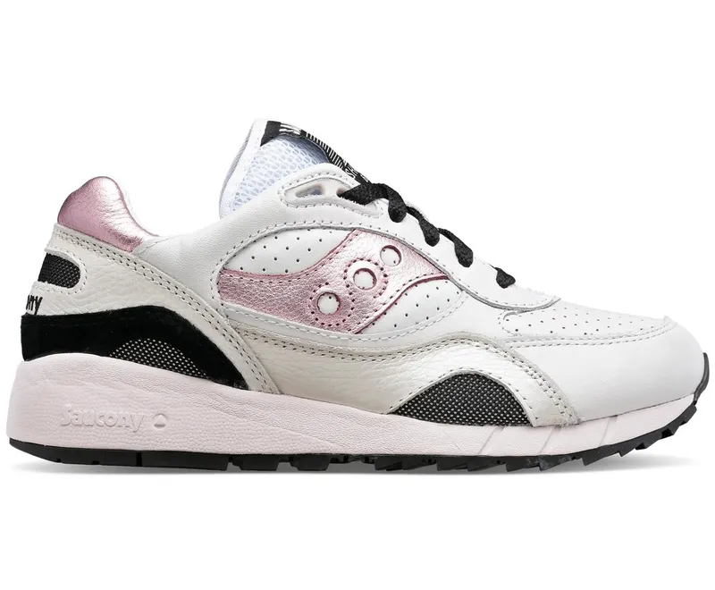 Saucony Shadow 6000 White Metallic Pink (S60692-1)