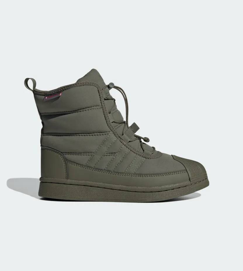 adidas Superstar Laarzen Kids Olive Strata / Olive Strata / Cloud White (IG2561)