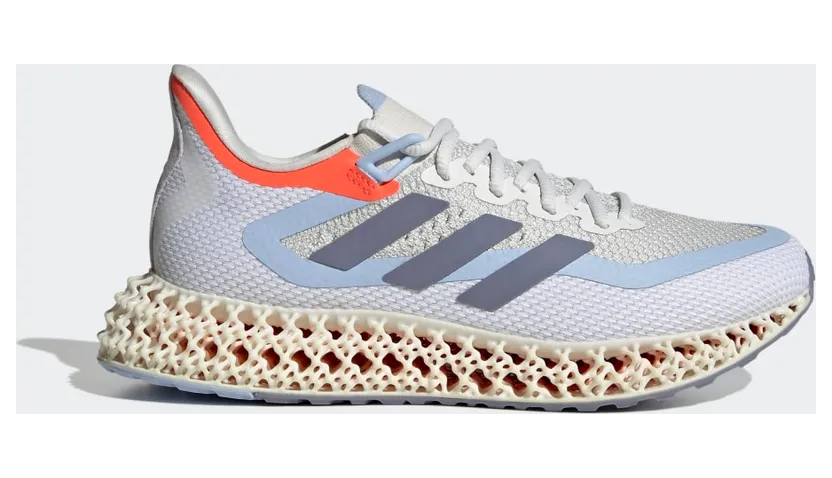 adidas 4DFWD 2 Laufschuh Crystal White / Silver Violet / Blue Dawn (HP7646)