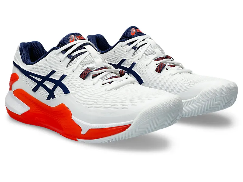 Asics Gel-resolution 9 Clay White/Blue Expanse (1041A375.102)