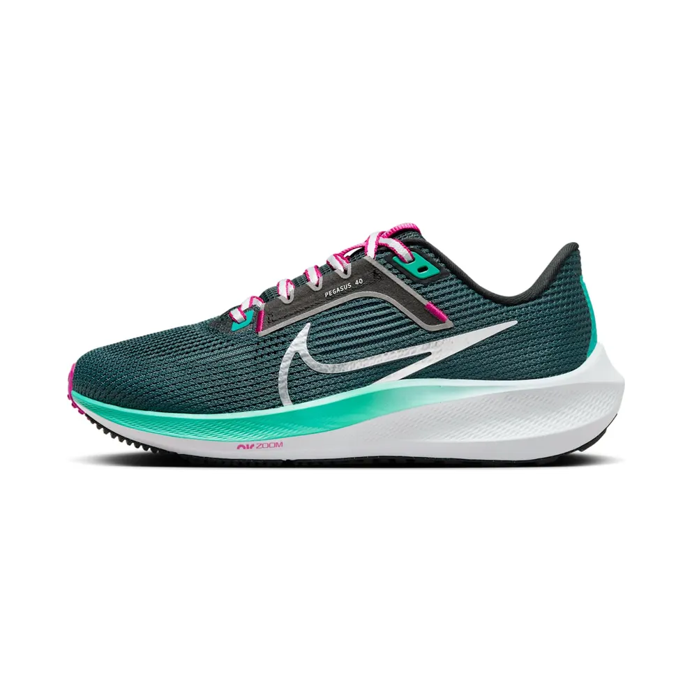 Nike Air Zoom Pegasus 40 Deep Jungle Metallic Silver (DV3854-301)