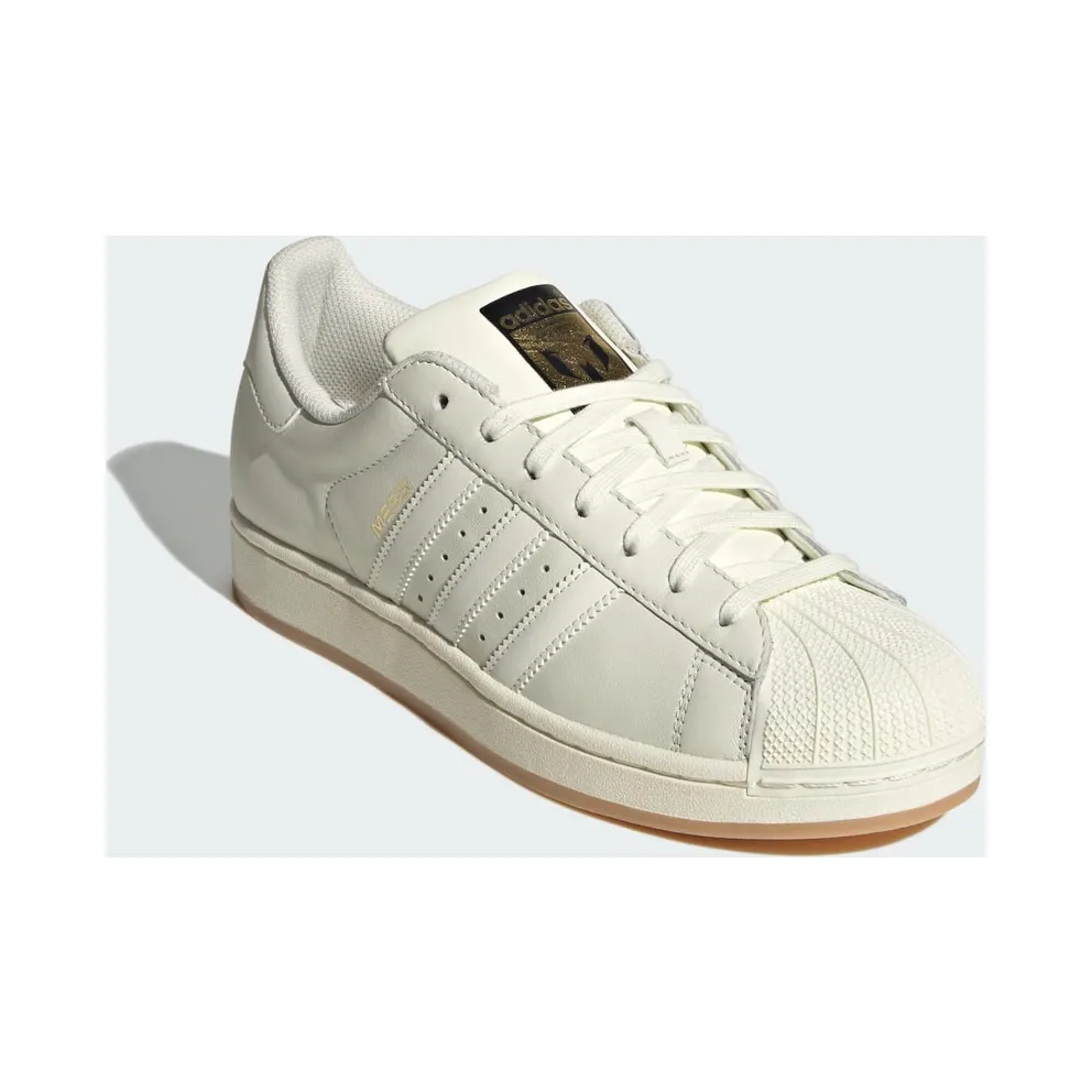 Adidas SUPERSTAR MESSI Ivory / Ivory / Gold Metallic (KH5337)