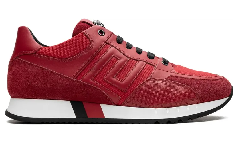 Versace Greek Key Contrast Red sneakers – Rood (DSU5638D5VQG)