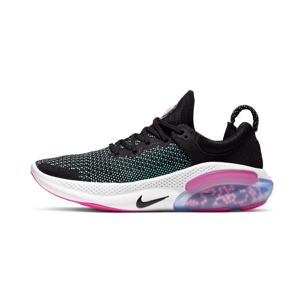 Nike Joyride Run Flyknit Black Pink Blast (W) Black/Pink Blast/Pure Platinum (CT1575-001)