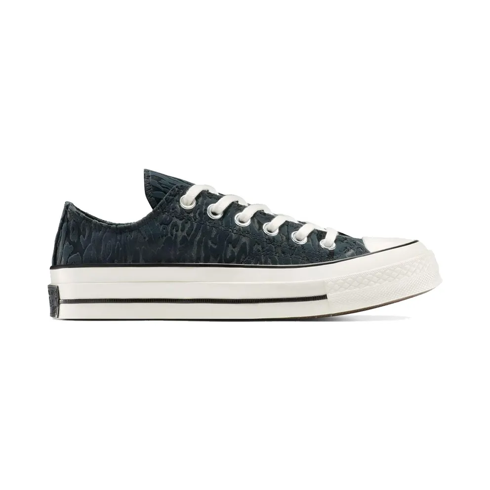 Converse Chuck 70 Ox Black Satin Leopard