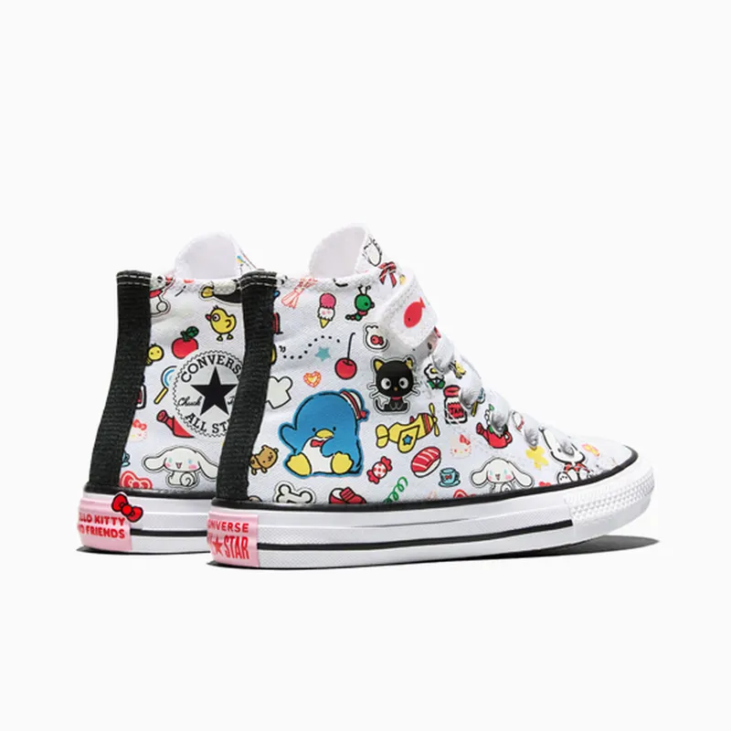 Converse Chuck Taylor All Star EasyOn Hi Hello Kitty Stickers (A17701C)