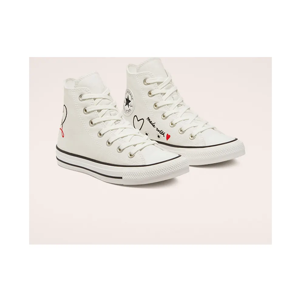 Converse Chuck Taylor All-Star Hi Made with Love White (171159F)
