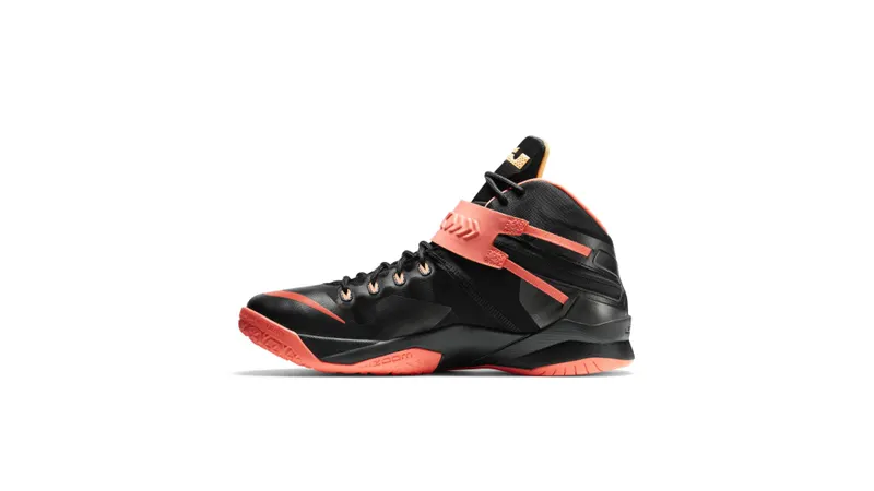 Nike Zoom Soldier 8 Black Mango Peach Black/Bright Mango-Peach Cream-Dark Grey (653641-088)
