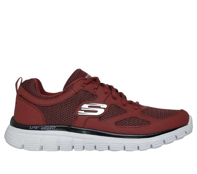 Skechers Burns – Agoura Sneaker Bordeauxrood