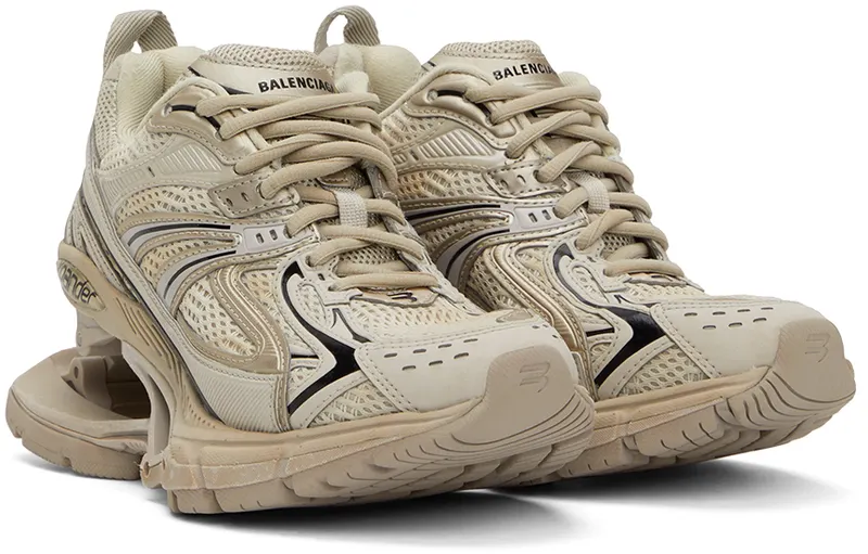 Balenciaga Beige X-Pander Sneakers (653870 W2RA1)