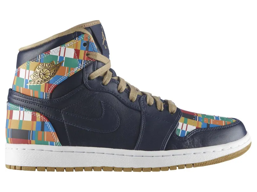 Air Jordan 1 Retro High World Basketball Festival – Obsidian (539542-435)