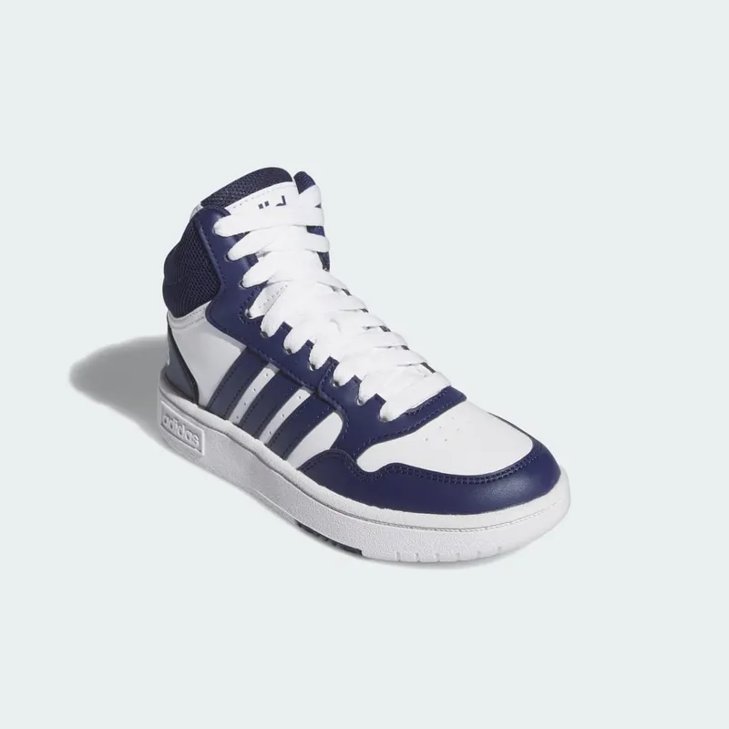 Adidas Hoops Mid Cloud White / Dark Blue / Dark Blue (IG3717)