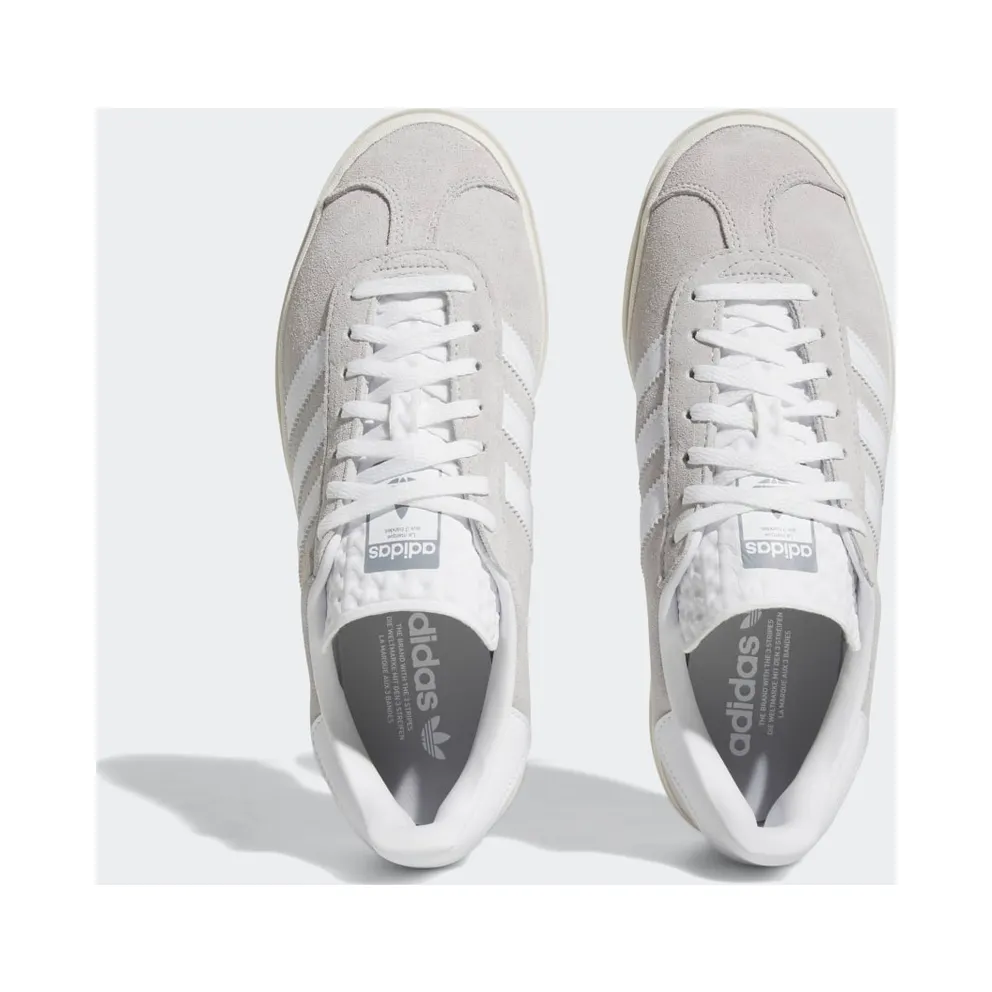Adidas Gazelle Bold Grey Two / Cloud White / Core White (HQ6893)
