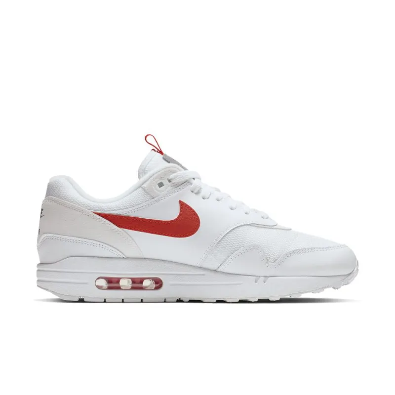 Nike Air Max 1 Tongue Tab White Team Orange White/Team Orange (CD1530-100)