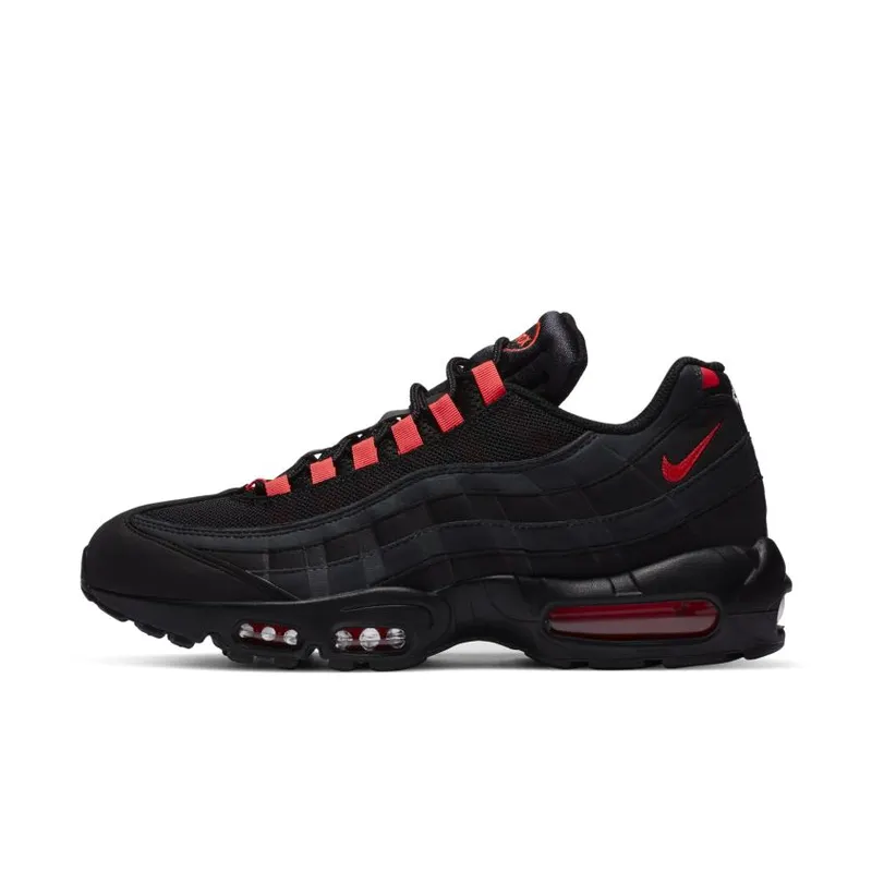Nike Air Max 95 Black Laser Crimson Black/Anthracite-Laser Crimson (DA1513-001)