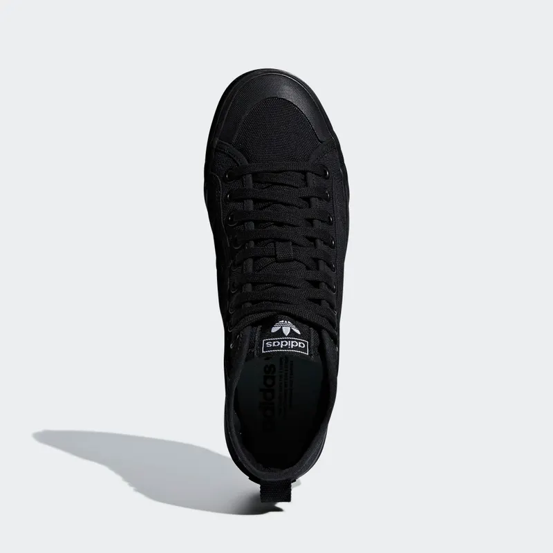 adidas Nizza Hi Core Black Core Black/Core Black/Cloud White (B41651)