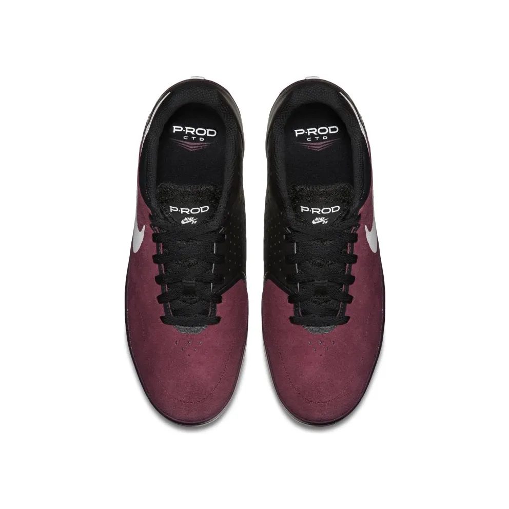 Nike Sb Paul Rodriguez Citadel Leather Villain Red White-Black Villain Red/White-Black (677245-610)