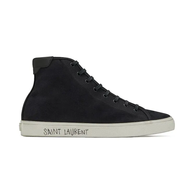 Saint Laurent Malibu Mid Black White (606075GUZ201000)