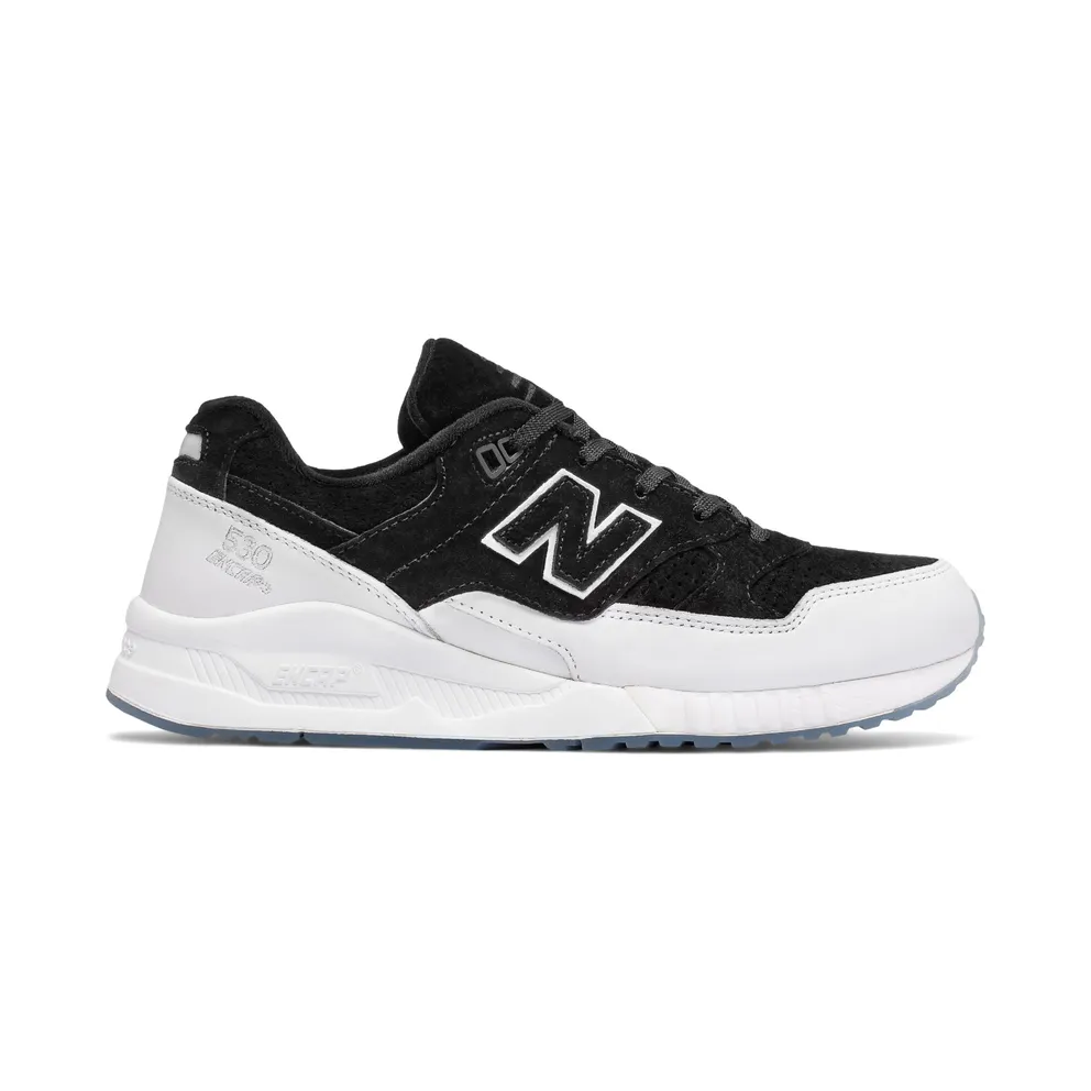 New Balance 530 Suede Black Black/White (M530CBA)