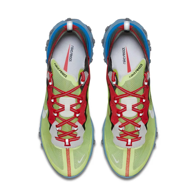Nike x Undercover React Element 87 Volt Red (2018) (BQ2718-700)