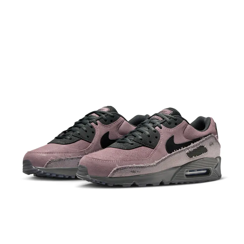 Nike Air Max 90 Premium “Light Violet Ore / Iron Grey / Anthracite / Black” (IQ0612-226)