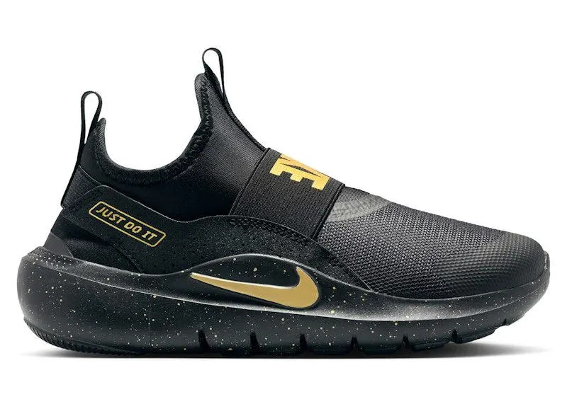 Nike Flex Runner 4 Black Metallic Gold (IM6737-001)