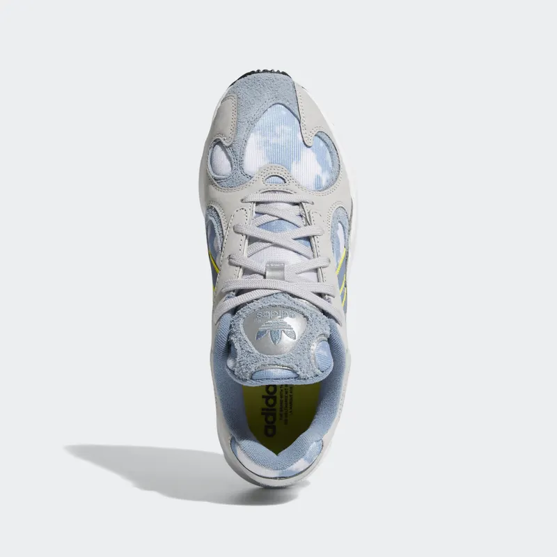 adidas  Yung-1 420 Grey Two/Raw Grey/Shock Yellow (EF2778)