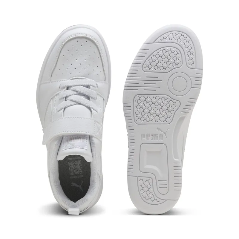 Puma Rebound V6 Lo “Puma White / Cool Light Gray” (397419_03)