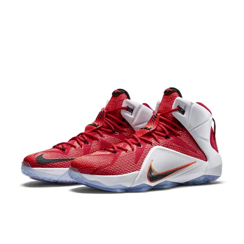 Nike LeBron 12 Heart of a Lion Red/White-Crimson-Black (684593-601)