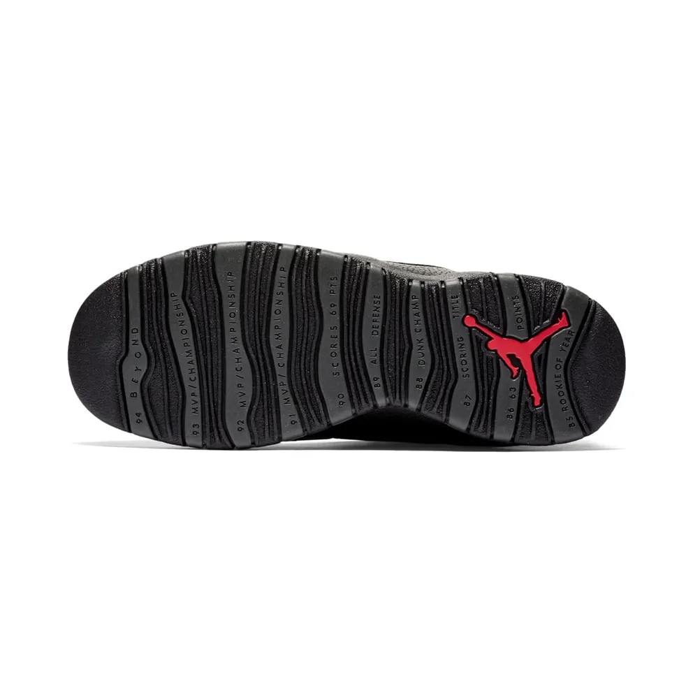 Jordan 10 Retro Shadow 2018 (GS) Dark Shadow/True Red-Black (310806-002)