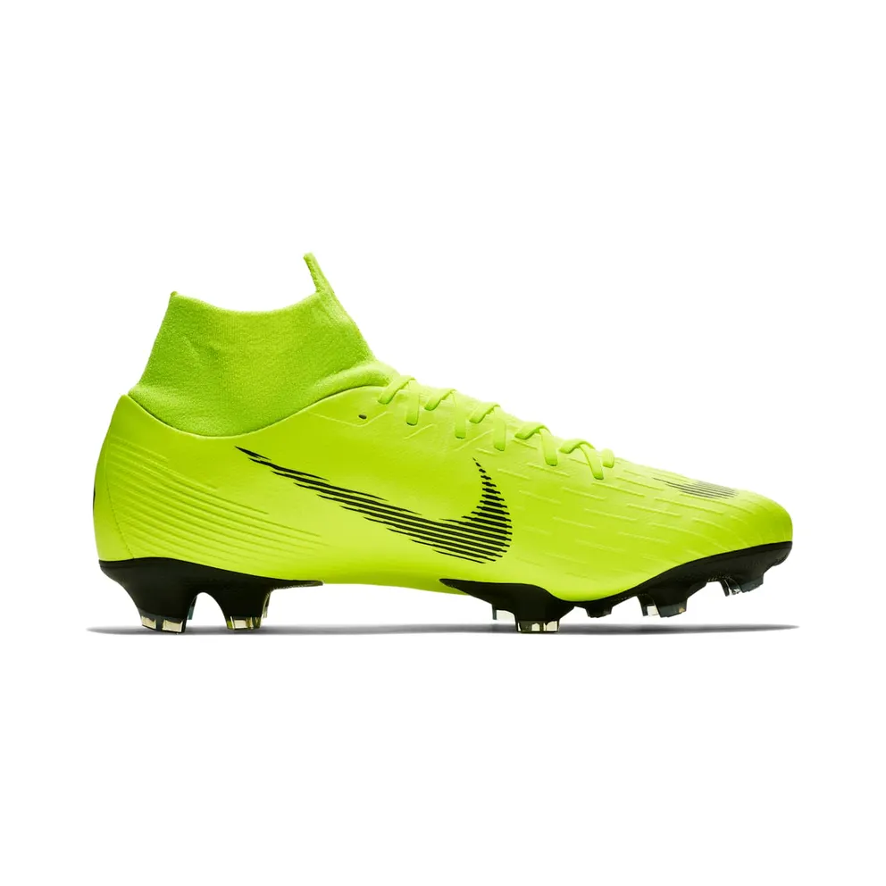 Nike Mercurial Superfly 6 FG Volt Black Volt/Black (AH7368-701)