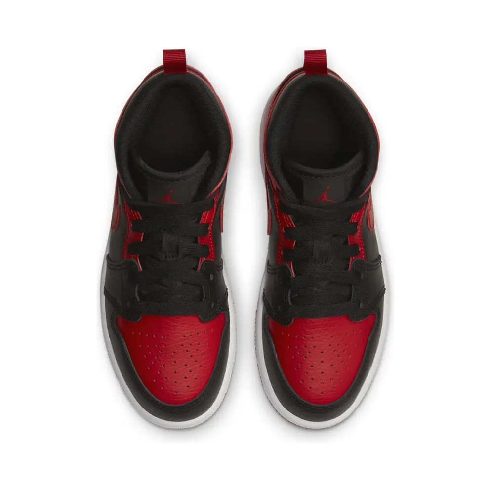 Jordan 1 Mid Banned 2020 (PS) Black/University Red-Black-White (640734-074)
