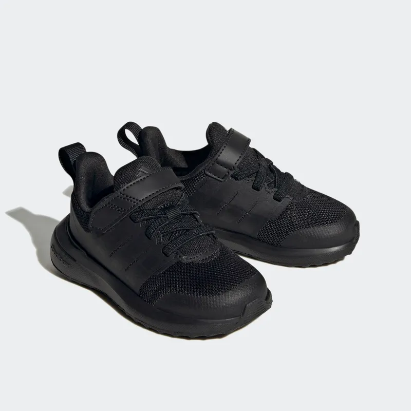 Adidas Fortarun 2.0 Cloudfoam Sport Running Elastic Lace Top Strap Core Black / Core Black / Carbon (HP2502)