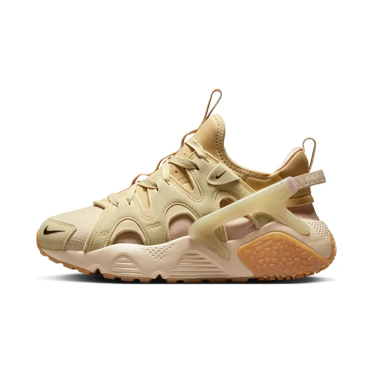 Nike Air Huarache Craft Sanddrift “Sand Drift / Team Gold / Pink Oxford / Earth” (DQ8031-100)