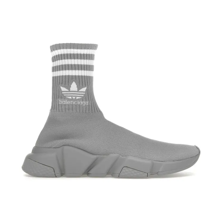 Balenciaga x adidas Speed Trainer Grey White (717589 WBDV1 1590)
