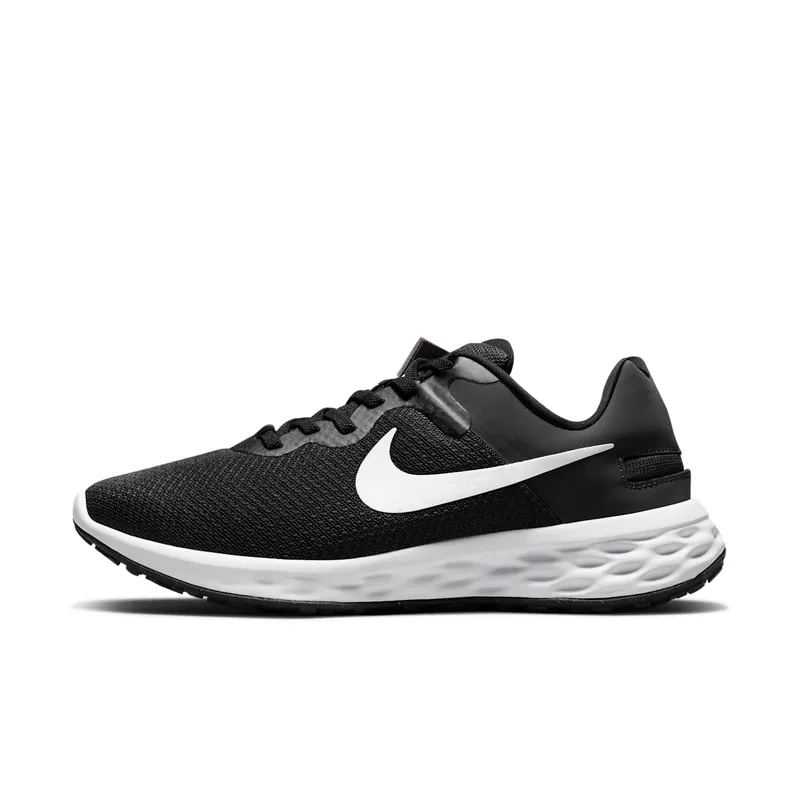 Nike Revolution 6 FlyEase Next Nature Easy On/Off Road Running Black 50% Sustainable Materials (DC8997-003)