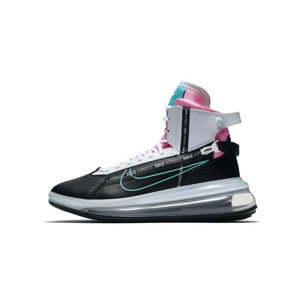 Nike Air Max 720 Satrn South Beach Black/White-Bright Crimson-Hyper Jade (AO2110-002)