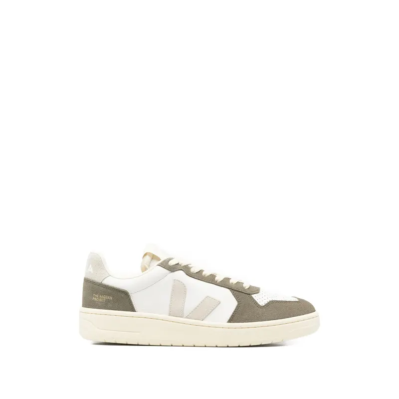 Veja V-82 Panelled “Neutrals/Green” (VE3321697)