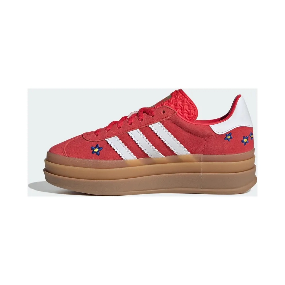 Adidas GAZELLE BOLD Shoes Pure Ruby / Cloud White / Gum (KI0374)