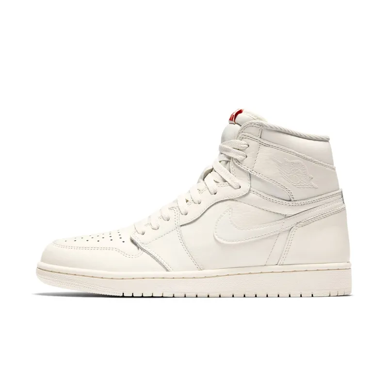 Air Jordan 1 Retro High OG Sail University Red (555088-114)