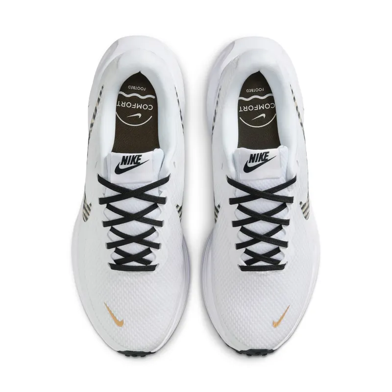 Nike Revolution 8 White Gold Coconut Milk Black (IQ0375-126)