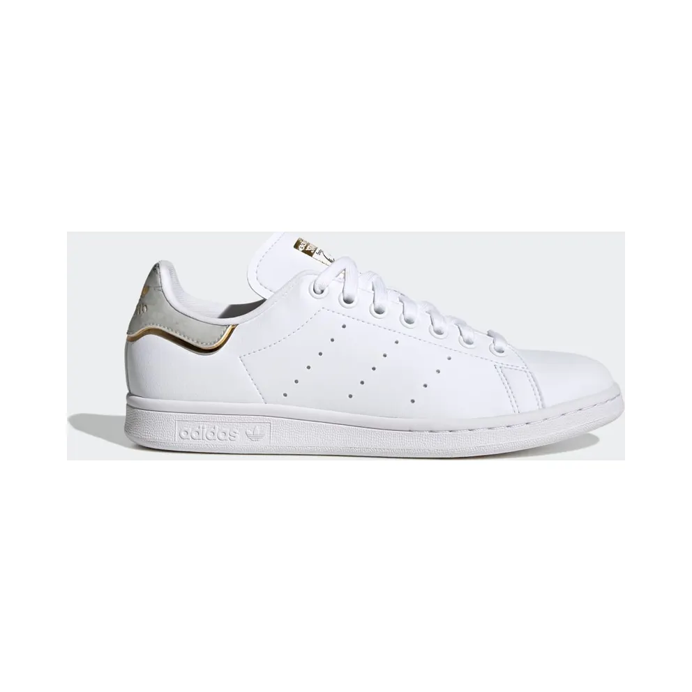 adidas Stan Smith Schuh Cloud White / Aluminium / Gold Metallic (GW4479)