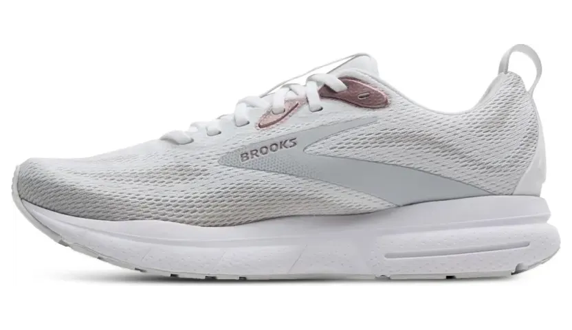 Brooks Trace 4 White / Oyster / Rose (120441-1B-192)