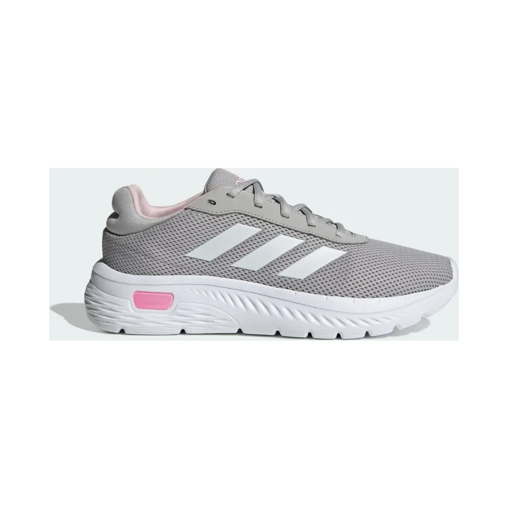 adidas Cloudfoam Comfy “Grey Two / Cloud White / Clear Pink” (IH6126)