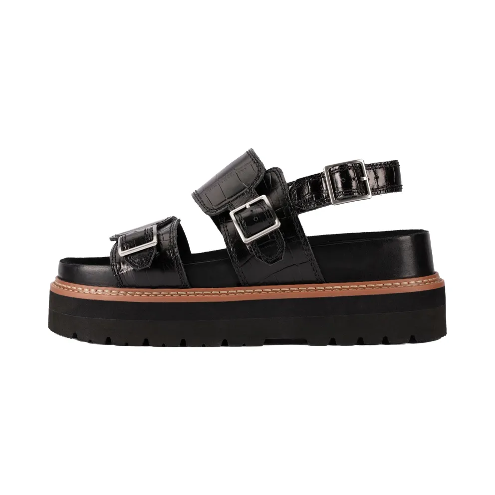 Clarks Orianna Glide Sandal “Black Interest” (26176641)