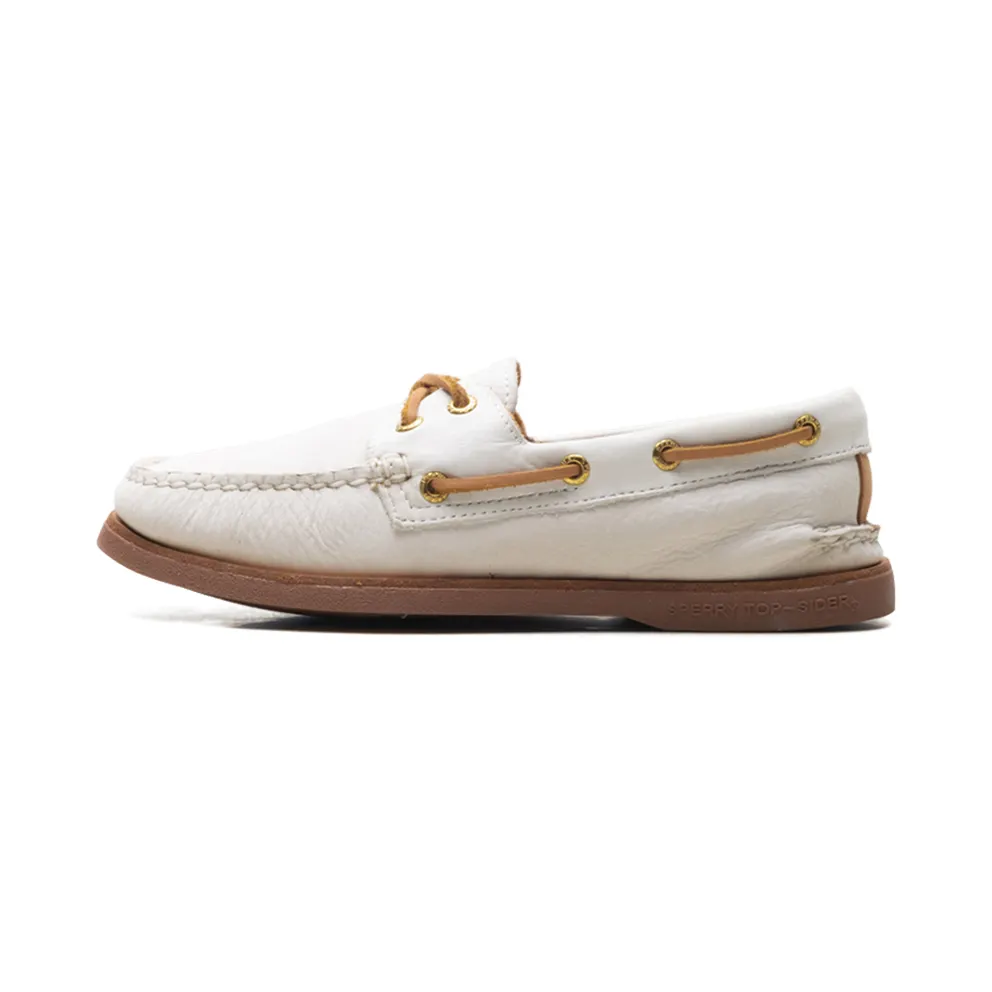 Sperry Gold Cup Authentic Original 2-Eye Freeport “WHITE” (STS22140)