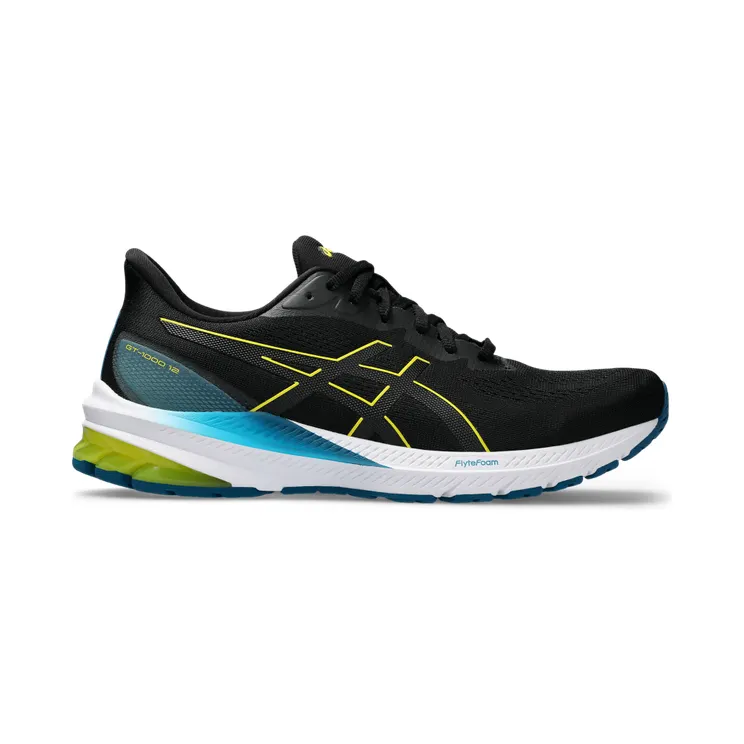 Asics Gt-1000 12 Black/Bright Yellow (1011B631.005)