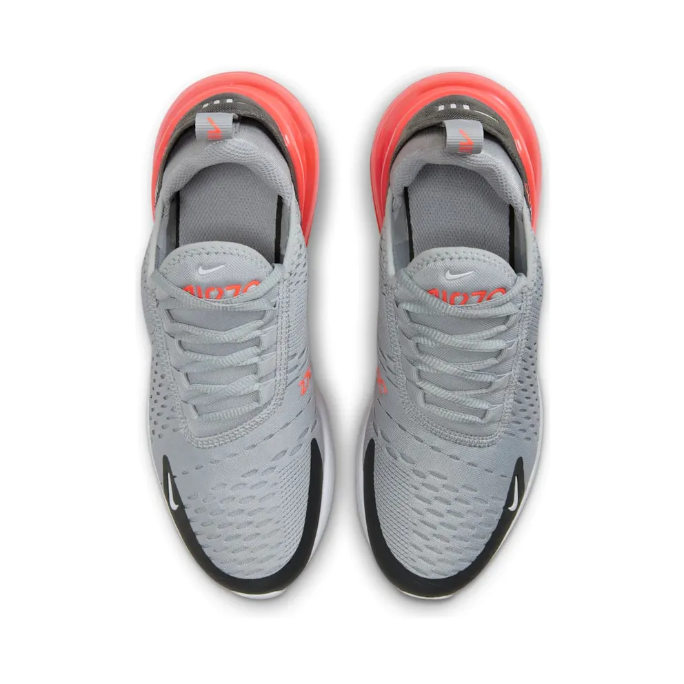 Nike Air Max 270 GS “Wolf Grey Anthracite Bright Crimson White” (943345-039)