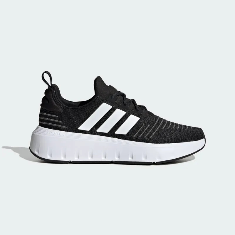 Adidas Swift Run Kids Core Black / Cloud White / Grey Five (IG7293)