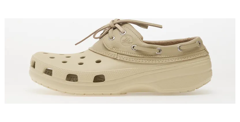 Crocs Classic Boat Shoe White